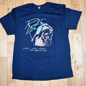 Rod Wave Last Lap Tour T-Shirt Black Men’s XL